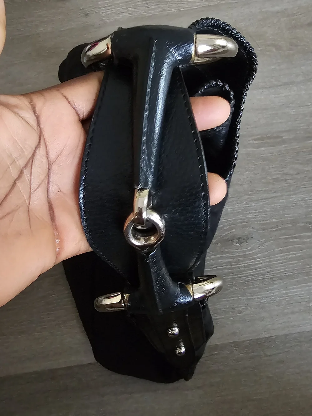 Gucci GG Black Shouder hobo Bag